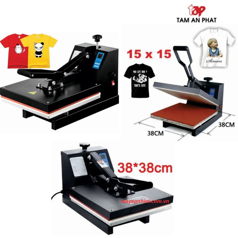 Máy ép nhiệt phẳng 38x38 