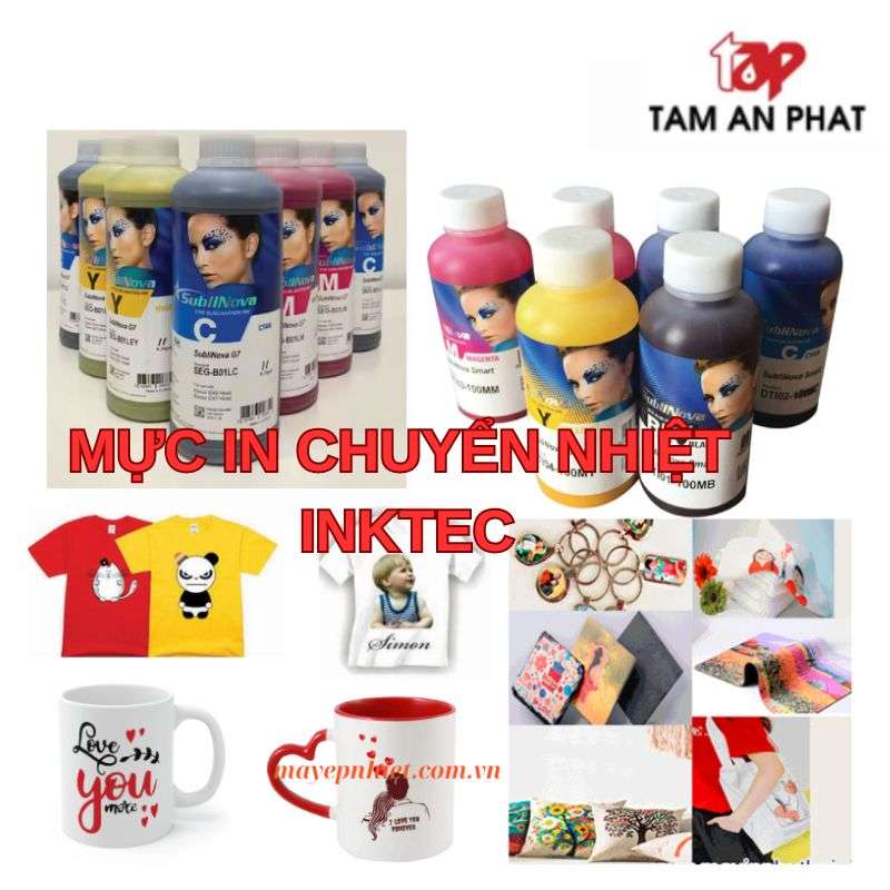 Ứng dụng phổ biến nhất của mực in chuyển nhiệt