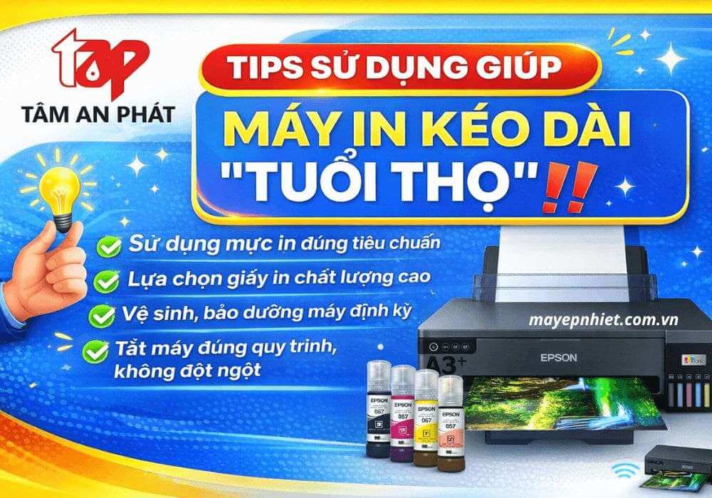 Bảo dưỡng máy in kéo dài tuổi thọ