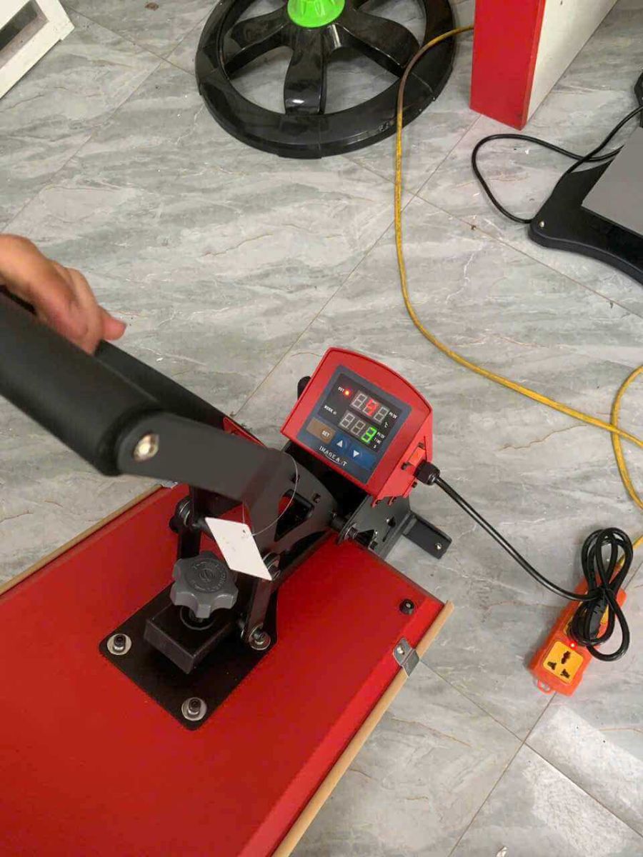 Cách chỉnh áp lực máy ép nhiệt 