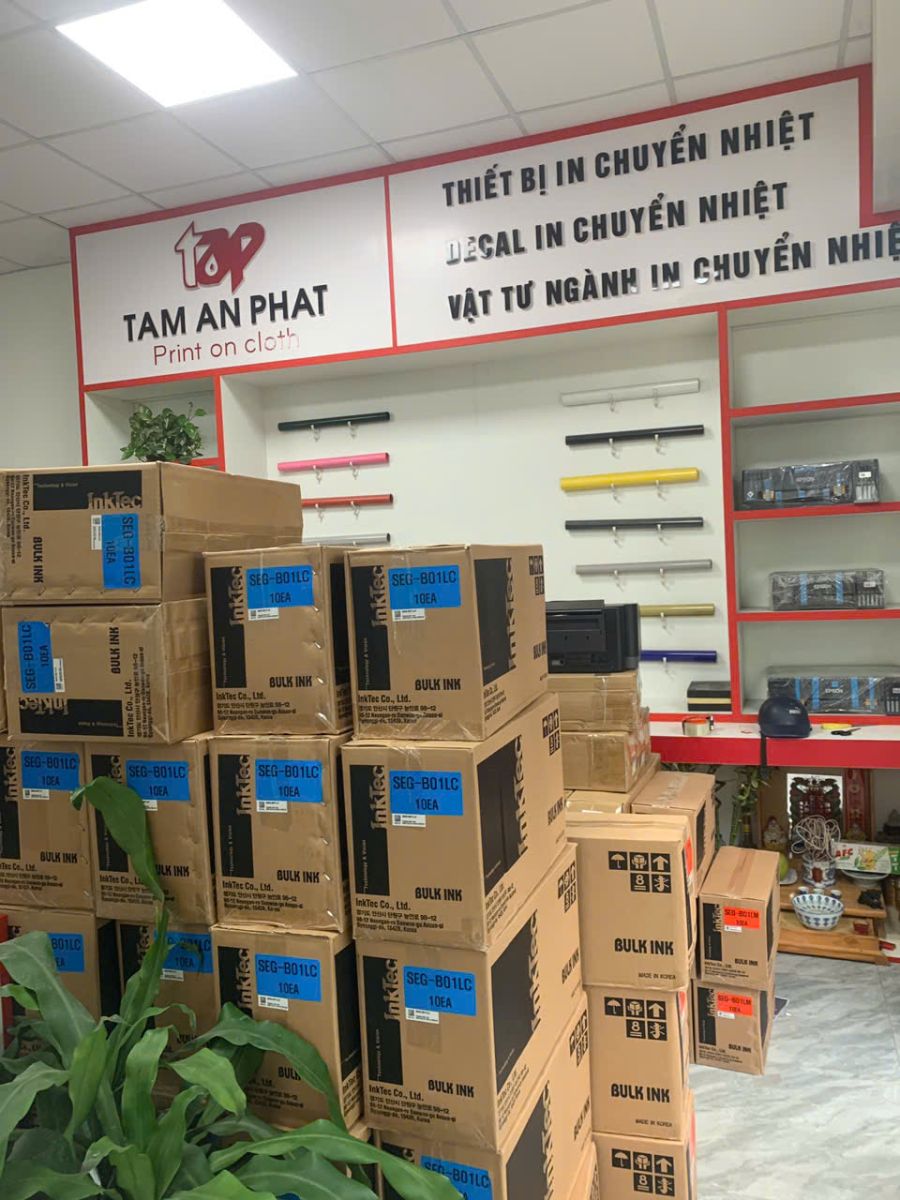 Mực In Chuyển Nhiệt Tâm An Phát