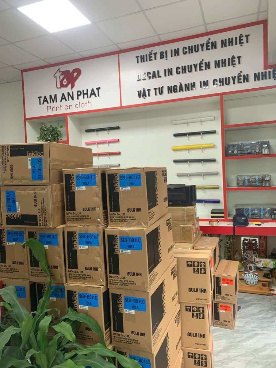 Mực in chuyển nhiệt Inktec Tâm An Phát