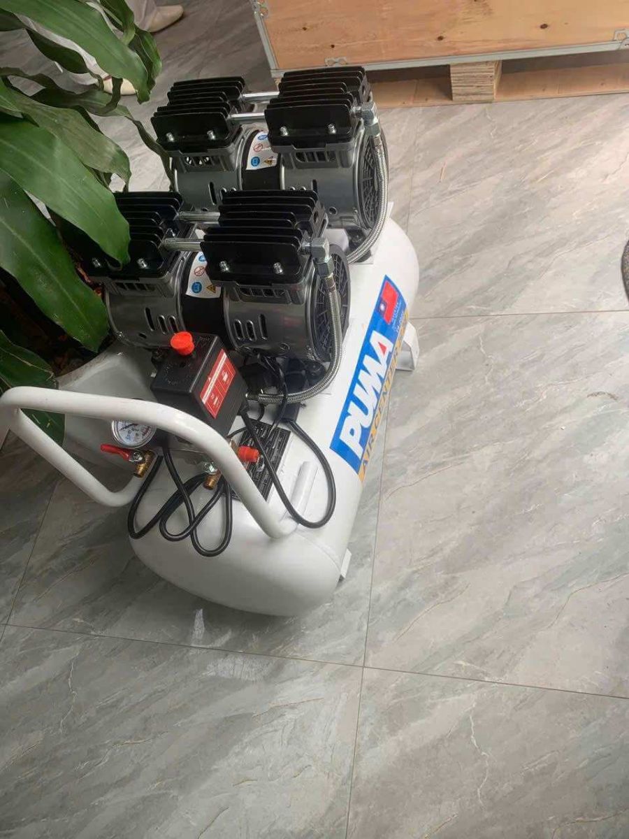 Bình nén khí cho máy ép nhiệt 2 mâm trượt khí nén