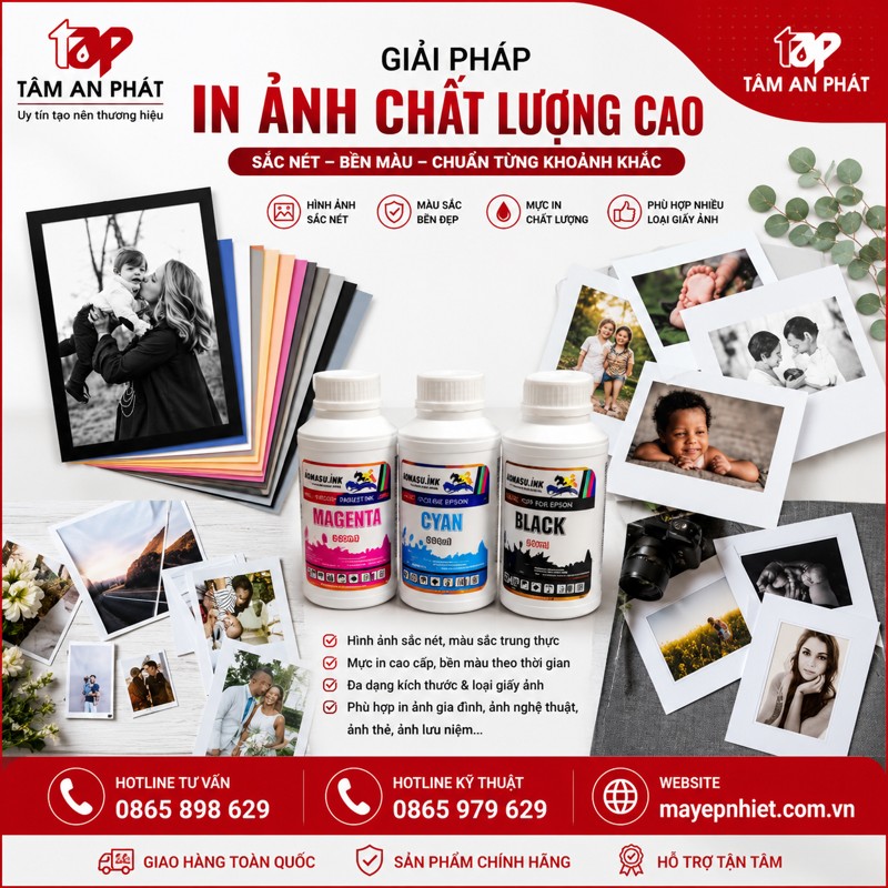  mực in ảnh Canon UV Inksun 500ml