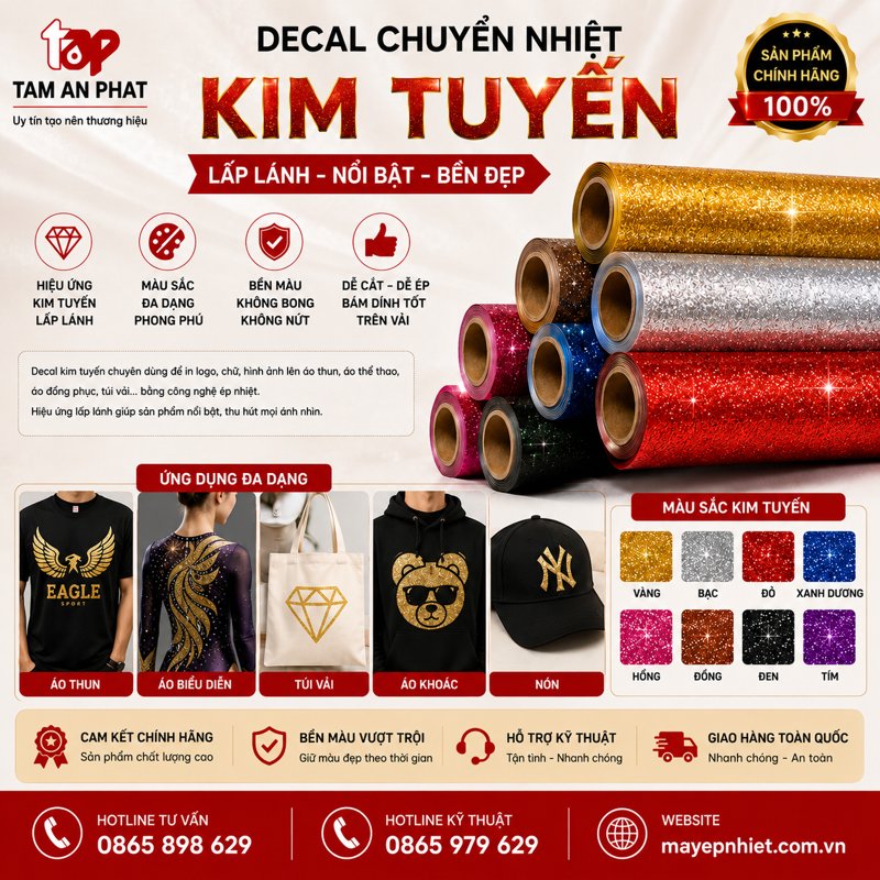 Decal kim tuyến
