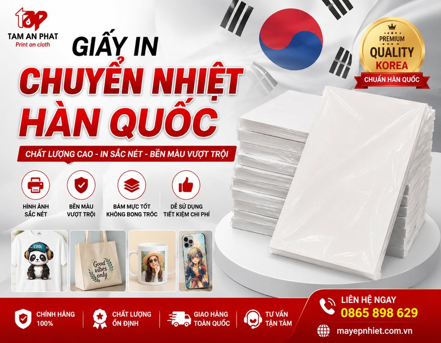 Giấy in chuyển nhiệt Hàn Quốc