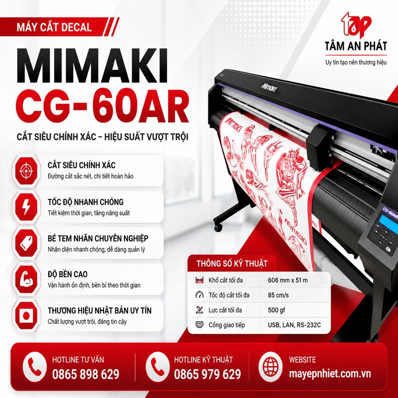 Máy cắt decal Mimaki CG-60AR