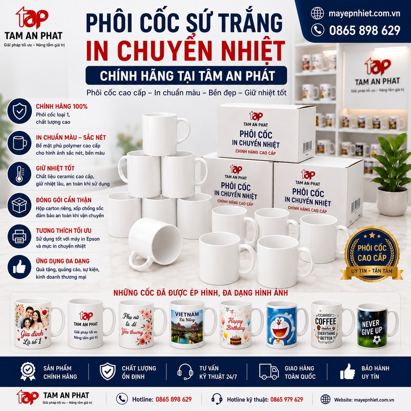 Phôi Cốc  trắng