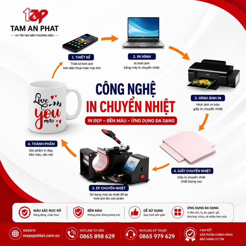 hướng dẫn in hình ảnh lên cốc sứ đơn giản