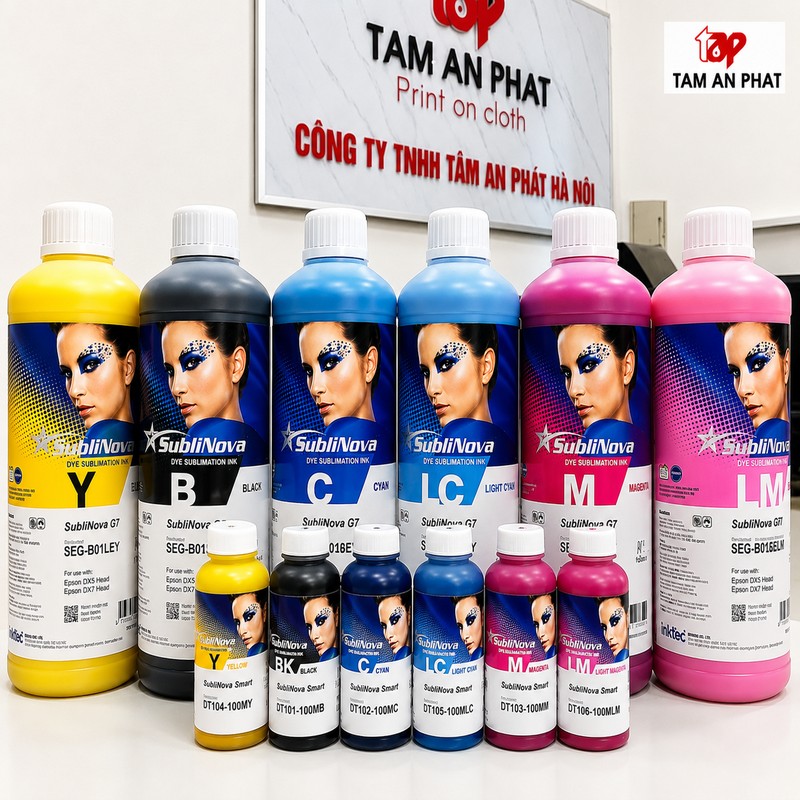 mực in chuyển nhiệt Inktec Hàn Quốc