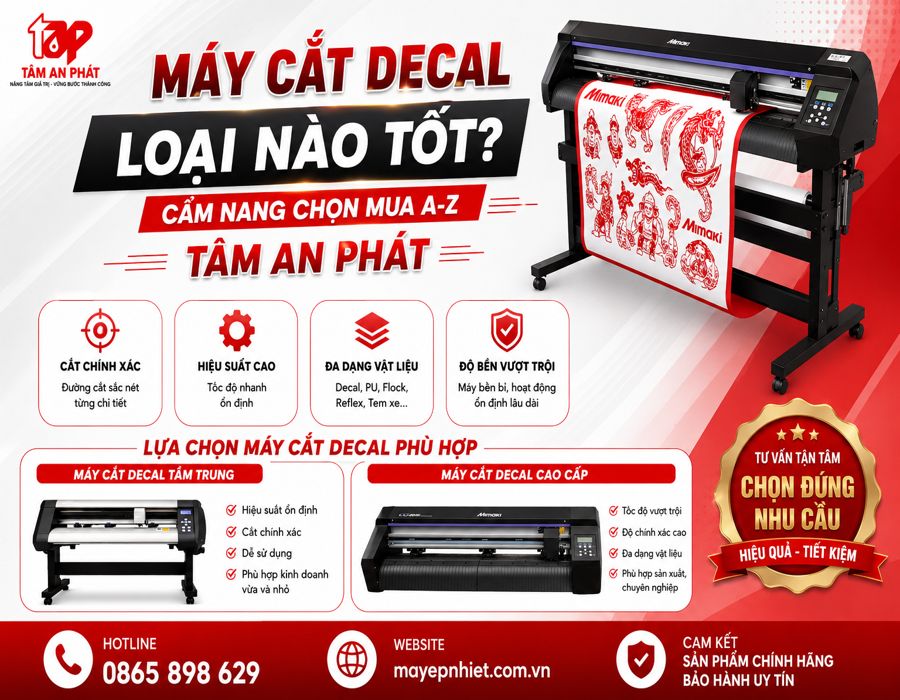 Máy cắt decal chất lượng