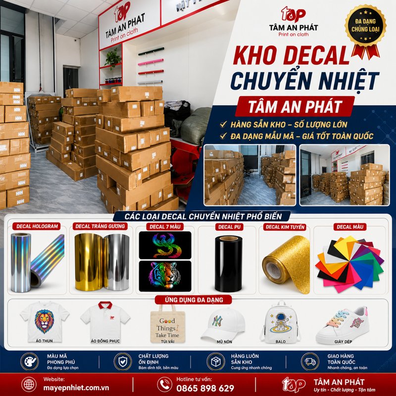 Showroom thiết bị và vật tư chuyển nhiệt Tâm An Phát