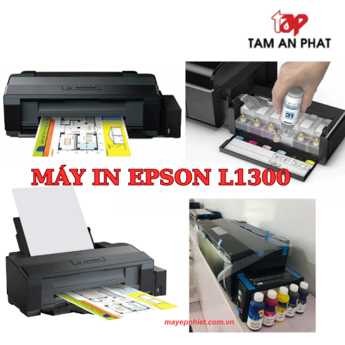 Máy in Epson L1300 khổ A3 cho in ấn và in chuyển nhiệt