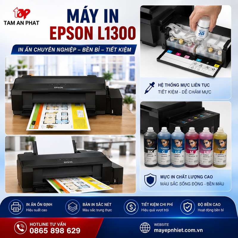 Máy in chuyển nhiệt L1300 A3