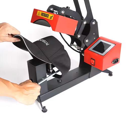 Máy ép nhiệt mũ lưỡi trai